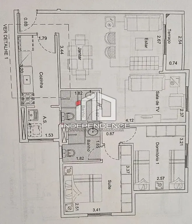Apartamento, 3 quartos, 72 m² - Foto 5