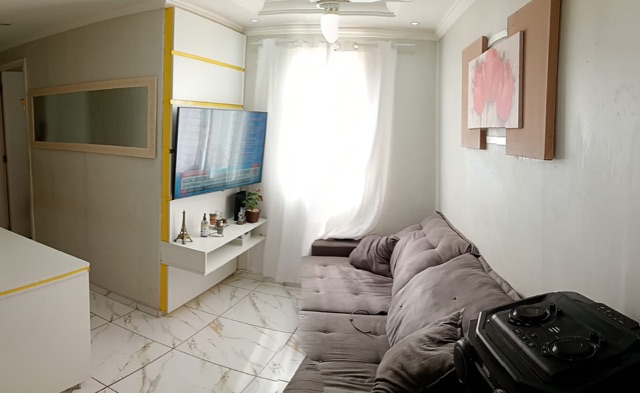Apartamento 2 quartos e 1 banheiro, à venda, no bairro Residencial Sírius em Campinas