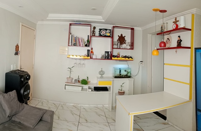 Apartamento 2 quartos e 1 banheiro, à venda, no bairro Residencial Sírius em Campinas