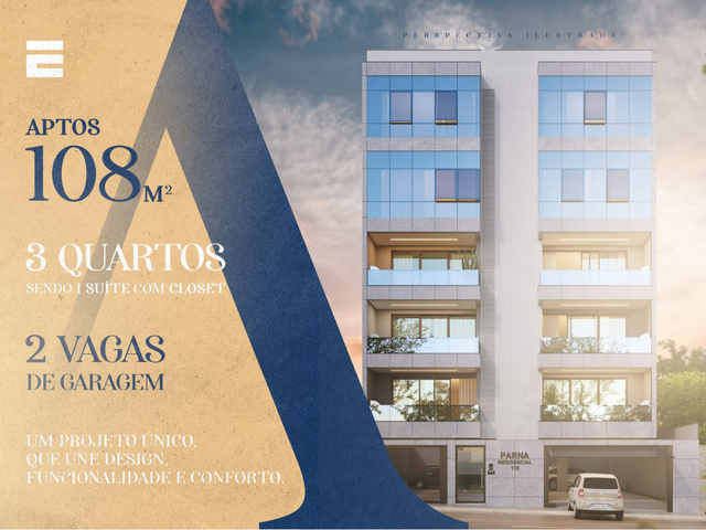 Apartamento 3 quartos e 2 banheiros, à venda, no bairro Iguaçu em Ipatinga