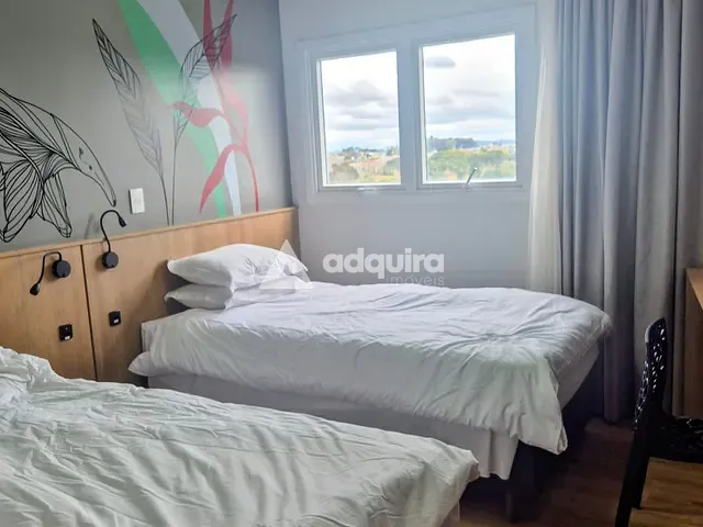 Apartamento 1 quarto e 1 banheiro, à venda, no bairro Estrela em Ponta Grossa