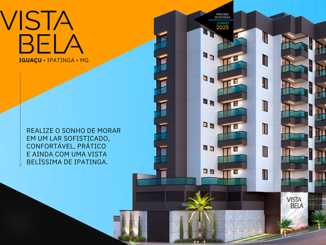 Apartamento 2 quartos e 2 banheiros, à venda, no bairro Iguaçu em Ipatinga