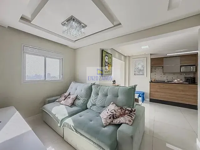 Apartamento 2 quartos e 2 banheiros, à venda, no bairro Vila Apiaí em Santo André