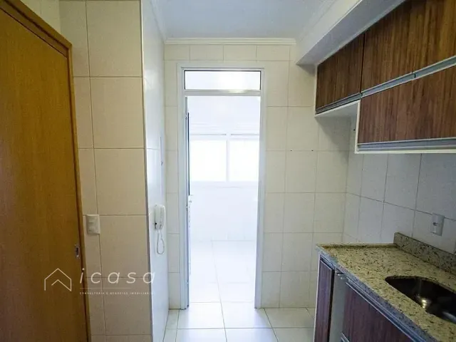 Apartamento com 77m² 3 quartos e 2 banheiros, para alugar, no bairro Jardim Aquárius em São José dos Campos