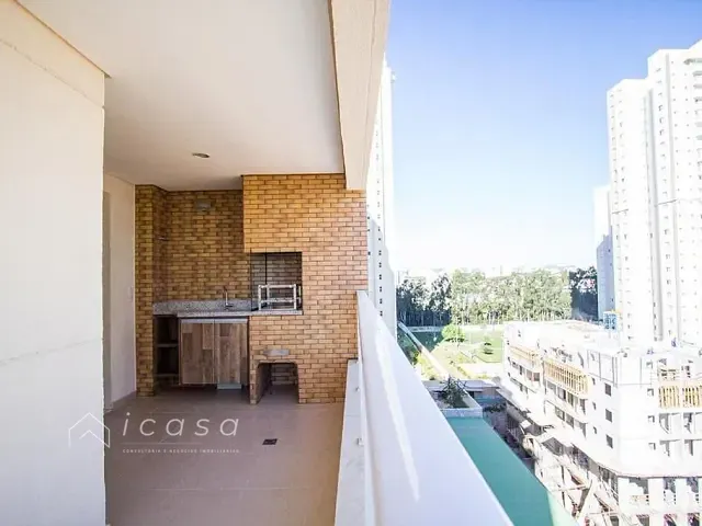 Apartamento com 77m² 3 quartos e 2 banheiros, para alugar, no bairro Jardim Aquárius em São José dos Campos