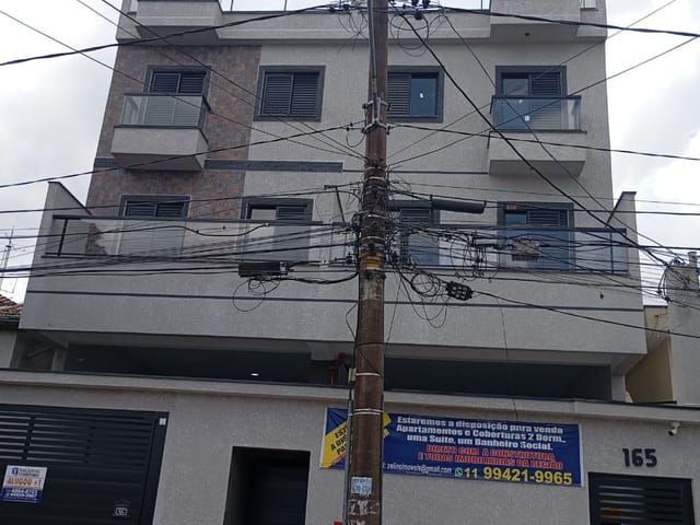 Apartamento 2 quartos e 3 banheiros, à venda, no bairro Parque das Nações em Santo André