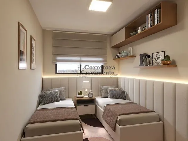 Apartamento com 43m² 2 quartos e 1 banheiro, à venda, no bairro Conjunto Residencial Trinta e Um de Marco em São José dos Campos