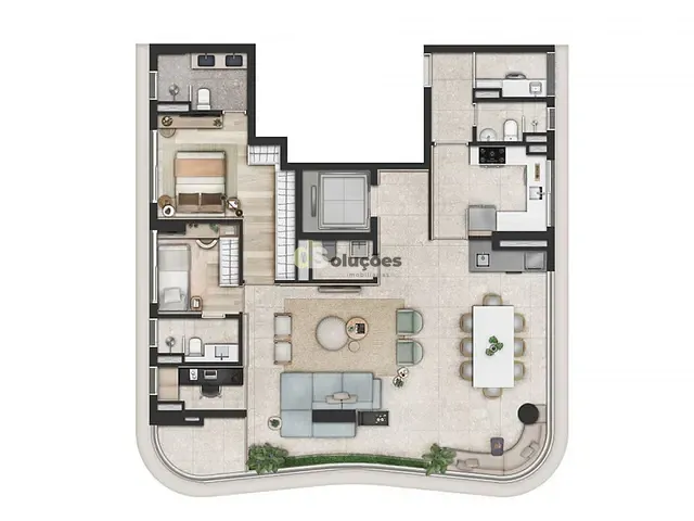 Apartamento 2 quartos e 3 banheiros, à venda, no bairro Butantã em São Paulo