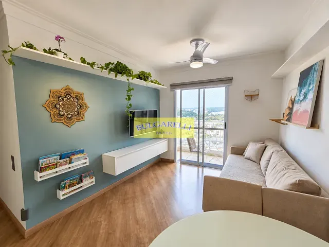Apartamento 2 quartos e 2 banheiros, à venda, no bairro Vila das Hortências em Jundiaí