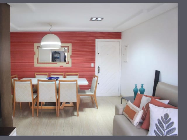 Apartamento 2 quartos e 2 banheiros, à venda, no bairro Barcelona em São Caetano do Sul