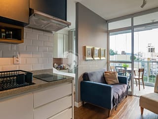Foto do Apartamento-Apartamento tipo para venda em Real Parque com 1 quarto, sendo 1 suíte, 35m²
