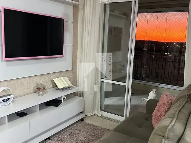 Apartamento com 76m² 3 quartos e 2 banheiros, à venda, no bairro Jardim Ermida I em Jundiaí