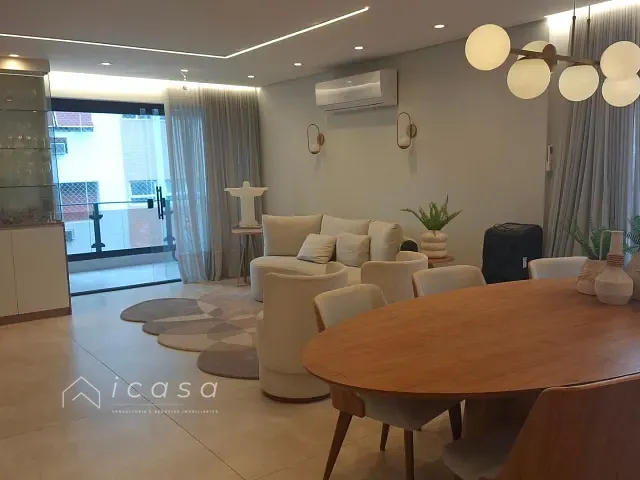 Apartamento 4 quartos e 5 banheiros, à venda, no bairro Embaré em Santos