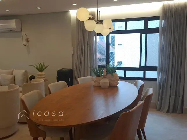 Apartamento 4 quartos e 5 banheiros, à venda, no bairro Embaré em Santos