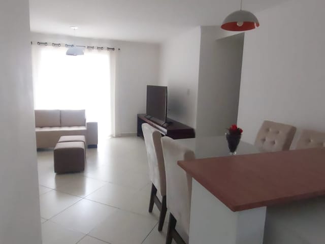 Foto do Apartamento - Apartamento para locação todo mobiliado com suite, sala ampla, com sacada grill, Taboão, Diadema, SP | Mix Nascimento