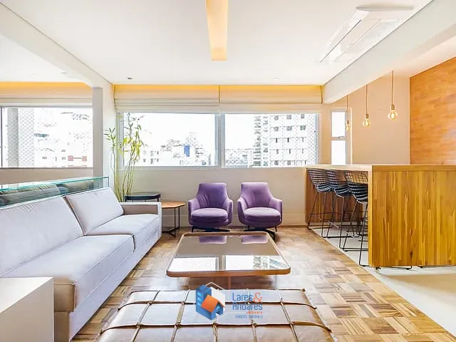 Apartamento com 130m² 3 quartos e 4 banheiros, à venda, no bairro Santa Cecília em São Paulo