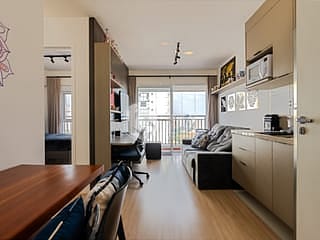 Foto do Apartamento-Apartamento tipo para venda em Vila Mariana com 1 quarto, 32m²