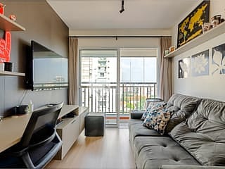 Foto do Apartamento-Apartamento tipo para venda em Vila Mariana com 1 quarto, 32m²