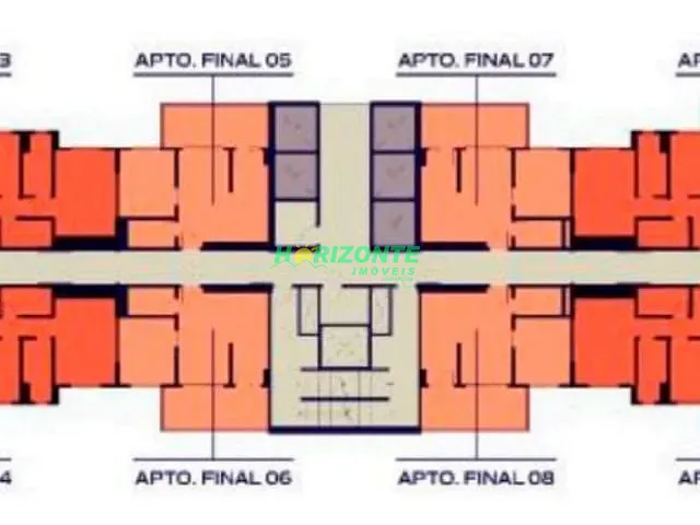 Apartamento com 92m² 3 quartos e 2 banheiros, à venda, no bairro Royal Park em São José dos Campos