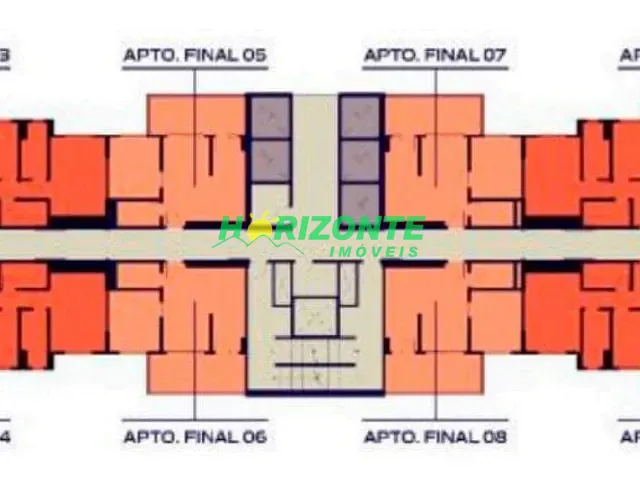 Apartamento com 70m² 2 quartos e 2 banheiros, à venda, no bairro Jardim Aquarius em São José dos Campos