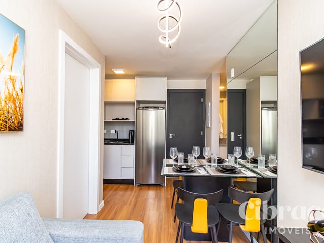 Apartamento 2 quartos e 1 banheiro, à venda, no bairro Portão em Curitiba