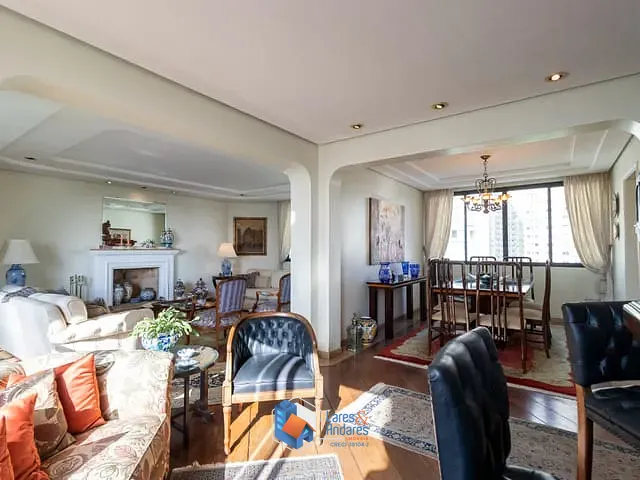 Apartamento com 255m² 4 quartos e 4 banheiros, à venda, no bairro Campo Belo em São Paulo