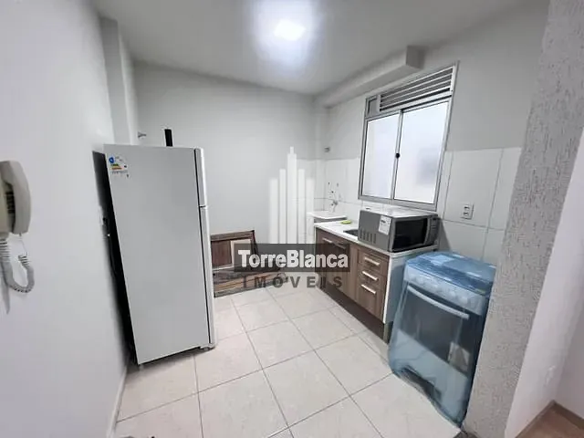 Apartamento com 50m² 2 quartos e 1 banheiro, à venda, no bairro Uvaranas em Ponta Grossa