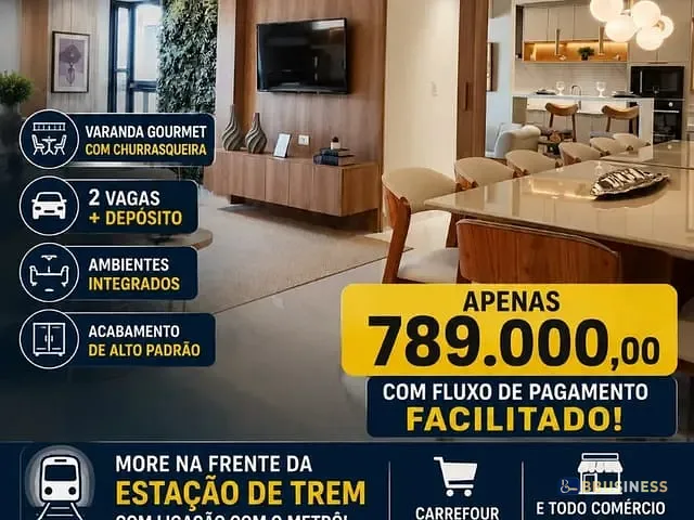 Apartamento com 80m² 3 quartos e 2 banheiros, à venda, no bairro Fundação em São Caetano do Sul