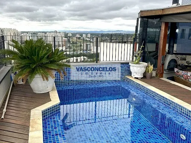 Apartamento com 206m² 3 quartos e 4 banheiros, à venda, no bairro Jardim Aquarius em São José dos Campos