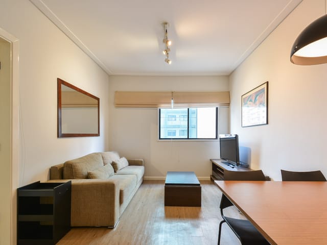 Foto do Apartamento - Apartamento tipo para venda em Jardim Paulista com 1 quarto, sendo 1 suíte, 50m² | Lares e Andares Imóveis