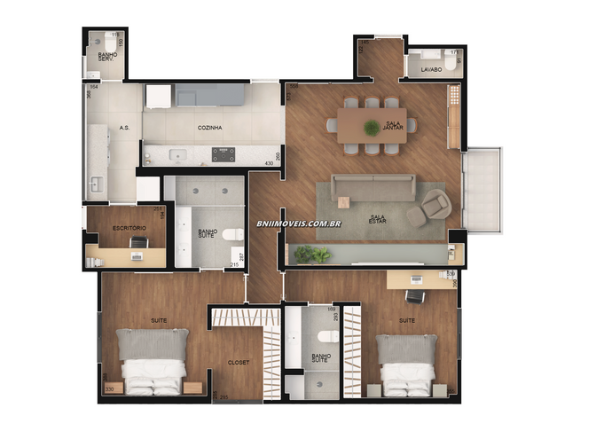 Apartamento, 2 quartos, 127 m² - Foto 39