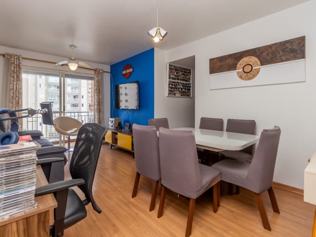 Foto do Apartamento - Apartamento tipo para venda em Super Quadra Morumbi com 3 quartos, sendo 1 suíte, 75m² | Lares e Andares Imóveis