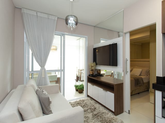 Foto do Apartamento - Apartamento para venda em Bela Vista com 1 quarto, sendo 1 suíte , 36m² | Lares e Andares Imóveis