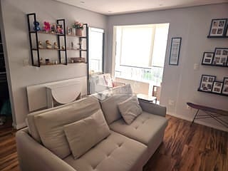 Foto do Apartamento-APARTAMENTO À VENDA COM 48M², MOBILIADO, 2 DORMS, SACADA ENVIDRAÇADA, SOL DA MANHÃ, 1 VG E COM DEPÓSITO, CASA VERDE, SÃO PAULO,  SP.