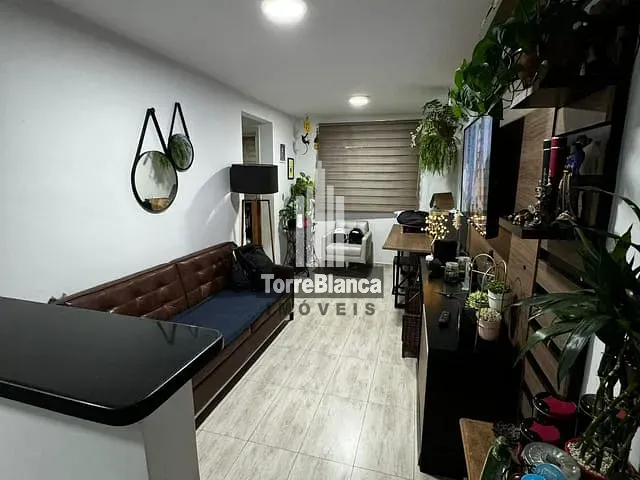 Apartamento com 55m² 2 quartos e 1 banheiro, à venda, no bairro Jardim Carvalho em Ponta Grossa