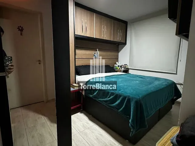 Apartamento com 55m² 2 quartos e 1 banheiro, à venda, no bairro Jardim Carvalho em Ponta Grossa