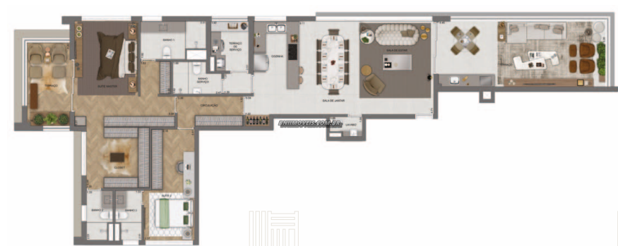 Apartamento, 2 quartos, 204 m² - Foto 9