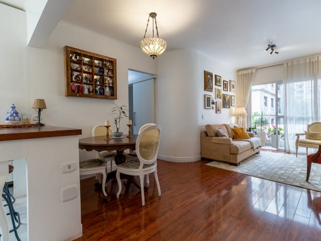 Foto do Apartamento - Apartamento tipo para venda em Vila Olímpia com 3 quartos, sendo 1 suíte, 84m² | Lares e Andares Imóveis