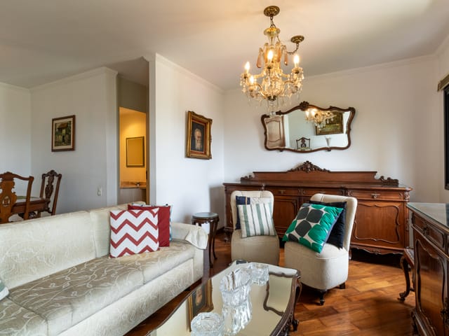 Foto do Apartamento - Apartamento para venda em Moema com 2 quartos, sendo 2 suítes , 95m² | Lares e Andares Imóveis