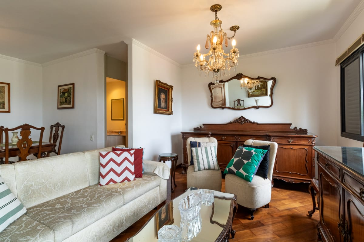 Foto do Apartamento-Apartamento tipo para venda em Moema com 2 quartos, sendo 2 suítes, 95m²