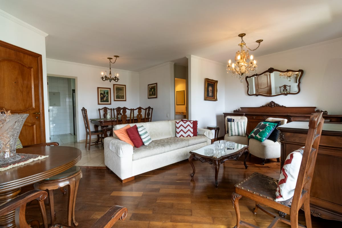 Foto do Apartamento-Apartamento tipo para venda em Moema com 2 quartos, sendo 2 suítes, 95m²