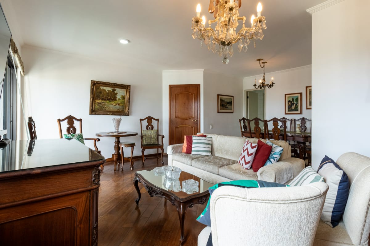 Foto do Apartamento-Apartamento tipo para venda em Moema com 2 quartos, sendo 2 suítes, 95m²