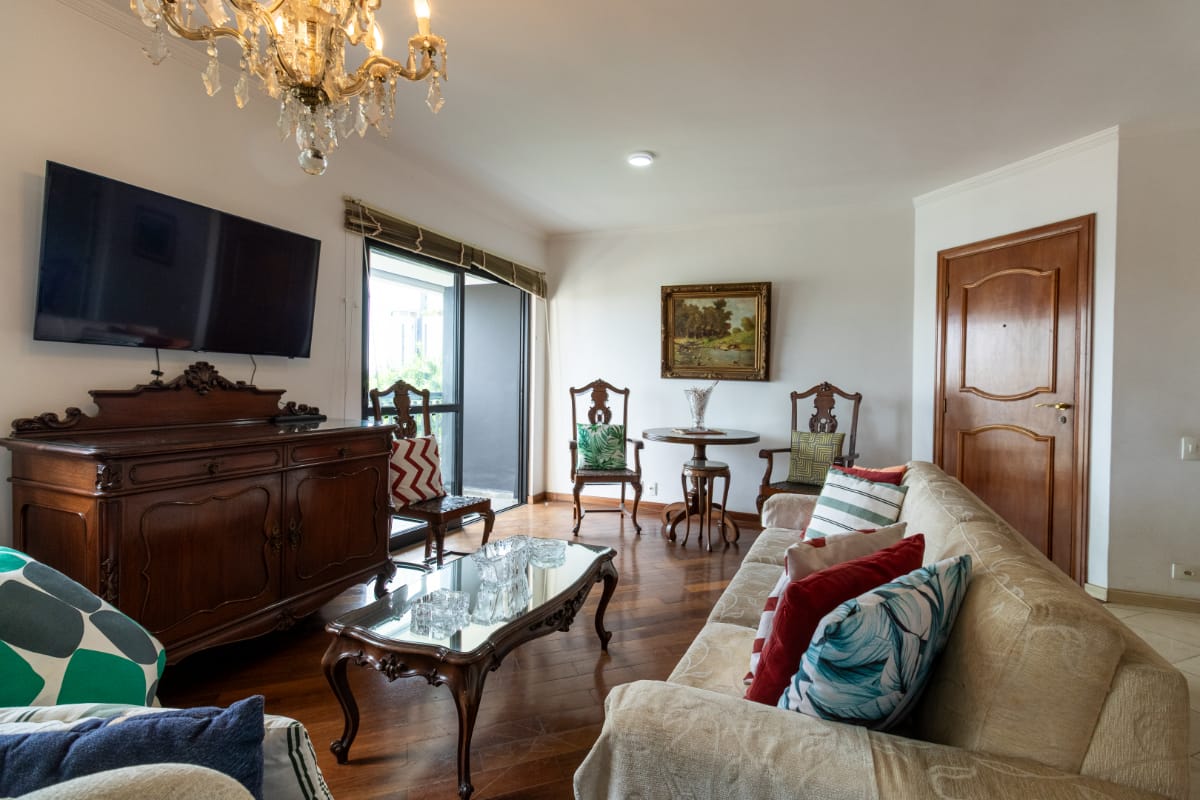 Foto do Apartamento-Apartamento tipo para venda em Moema com 2 quartos, sendo 2 suítes, 95m²