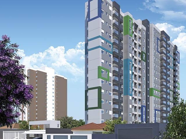 Apartamento 2 quartos e 2 banheiros, à venda, no bairro Fundação em São Caetano do Sul