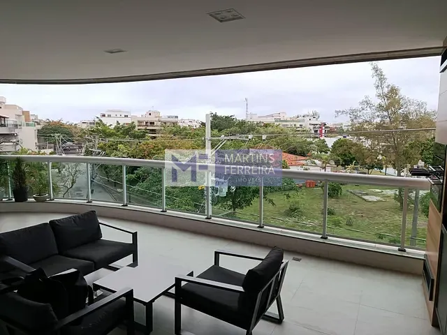 Apartamento com 145m² 3 quartos e 3 banheiros, à venda, no bairro Recreio dos Bandeirantes em Rio de Janeiro