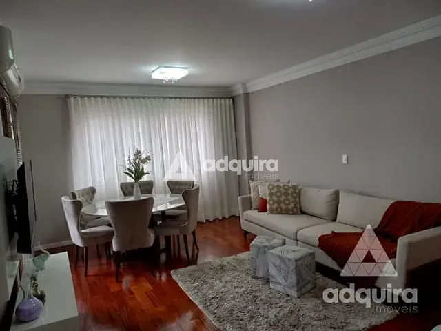 Apartamento com 155m² 3 quartos e 2 banheiros, à venda, no bairro Centro em Ponta Grossa