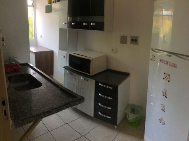 Apartamento com 53m² 2 quartos e 1 banheiro, para alugar, no bairro Jardim São Luiz (Caucaia do Alto) em Cotia