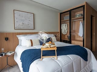 Foto do Apartamento-Apartamento tipo para venda em Vila Clementino com 1 quarto, sendo 1 suíte, 46m²