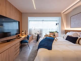 Foto do Apartamento-Apartamento tipo para venda em Vila Clementino com 1 quarto, sendo 1 suíte, 46m²