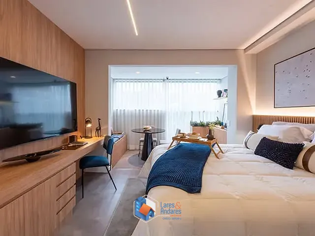 Apartamento com 5679m² 1 quarto e 1 banheiro, à venda, no bairro Vila Clementino em São Paulo